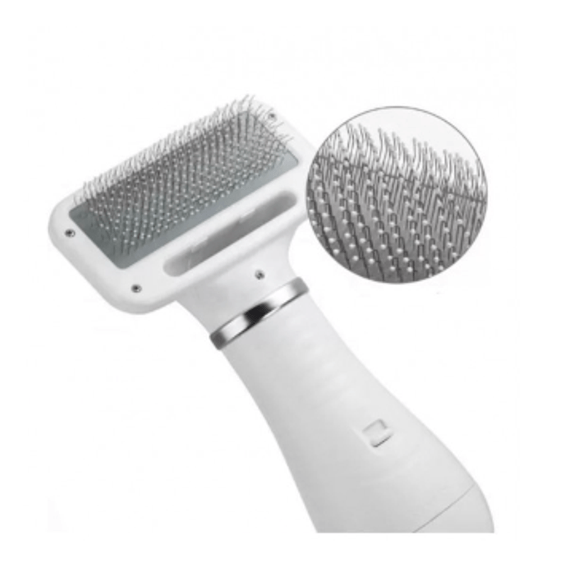 Petshop - Ingrijire si Igiena - Aparate de ingrijire - Alte aparate ingrijire animale - Perie cu feon 2 in 1 pentru animale Q M631 - Infinity.ro