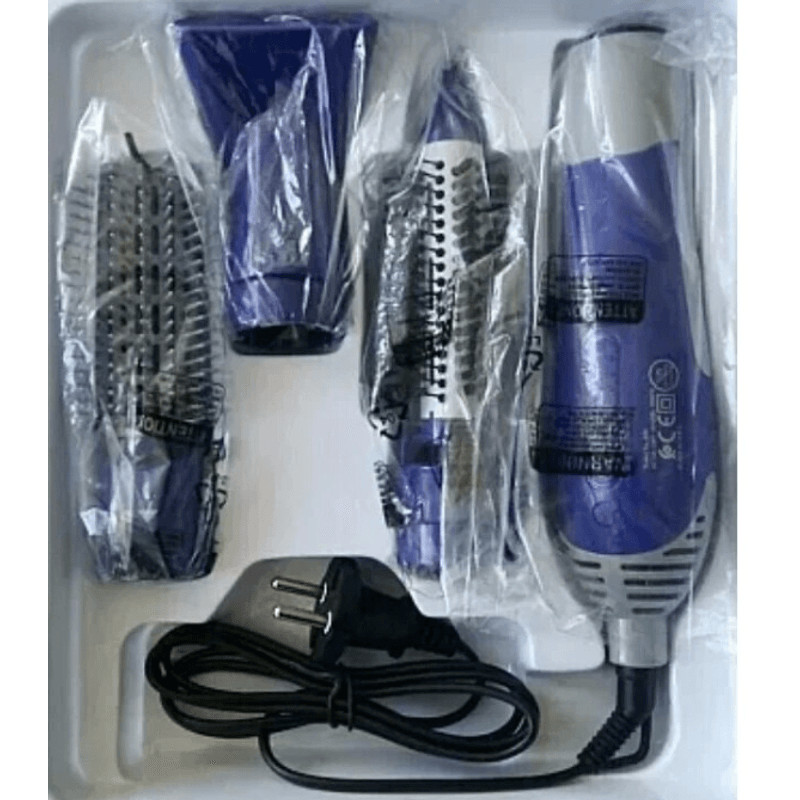 Ingrijire personala si Cosmetice - Aparate & accesorii ingrijire personala - Hair styling - Perii de par electrice - Perie uscator par 5 in 1 Cronier 800 4 cu multiple accesorii pentru o coafura pefecta - Infinity.ro