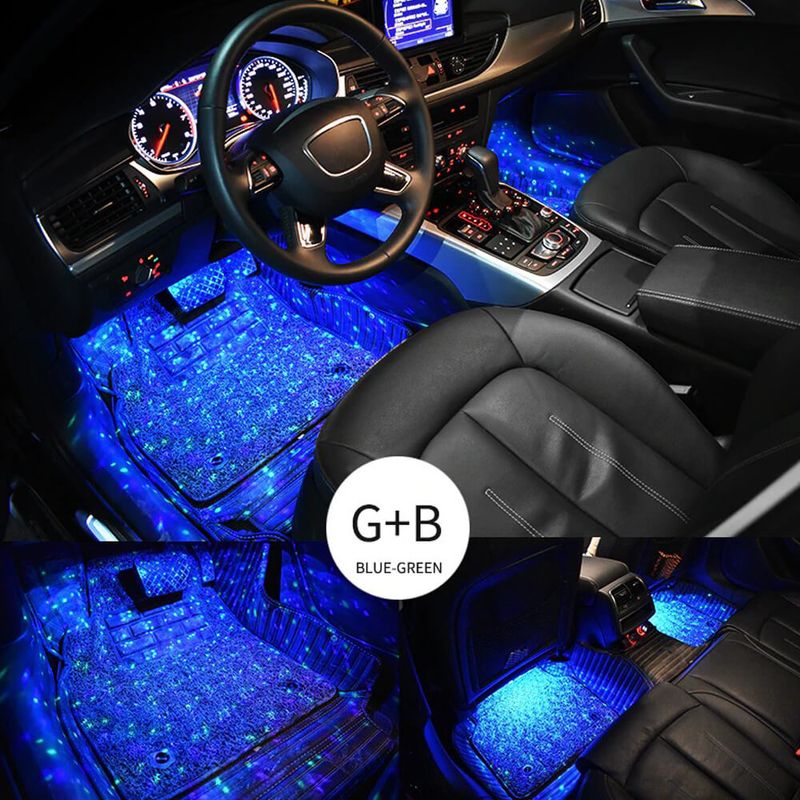 Auto si Moto - Electrice auto - Iluminare si semnalizare - Lumini ambientale - Lumini Auto Interior Star Light pentru Scaune - Infinity.ro