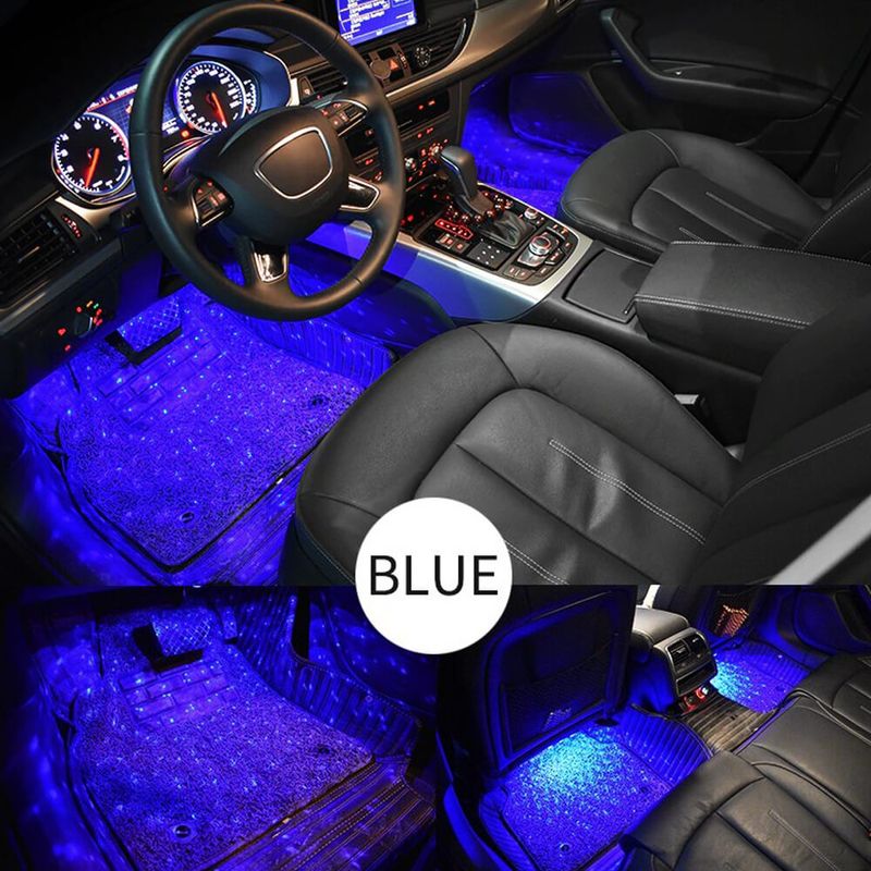 Auto si Moto - Electrice auto - Iluminare si semnalizare - Lumini ambientale - Lumini Auto Interior Star Light pentru Scaune - Infinity.ro