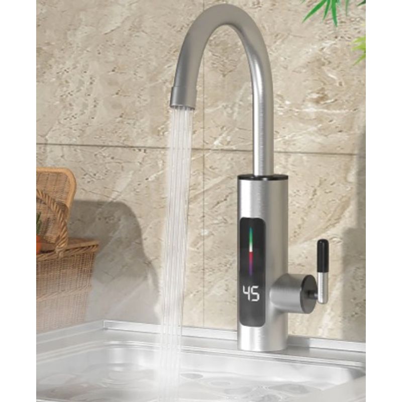 Casa si Gradina - Sanitare - Instalatii hidro - Robineti - Robinet Electric Instant Inox cu Display si Rotire 360 grade - Infinity.ro