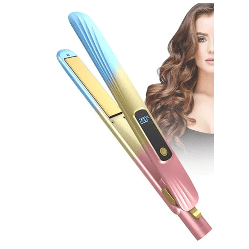 Ingrijire personala si Cosmetice - Aparate & accesorii ingrijire personala - Hair styling - Placi de indreptat parul - Placa de Par 2in1 Q M125 Andowl pentru indreptat si bucle - Infinity.ro