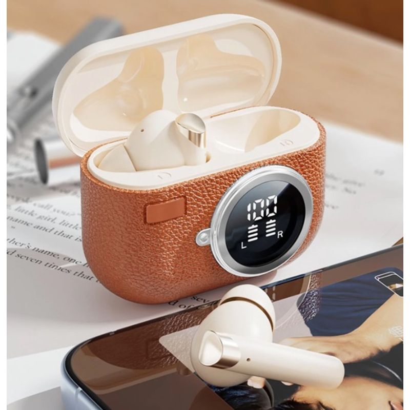 TV, Audio-Video si Foto - Portabile audio - Casti audio - Casti wireless Bluetooth portabile NX01 design retro - Infinity.ro
