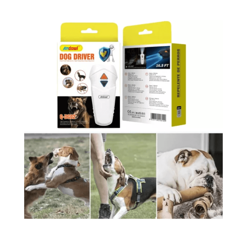 Petshop - Accesorii petshop - Alte accesorii petshop - Aparat cu ultrasunete puternice de alungat cainii DG02 - Infinity.ro