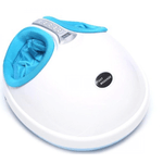 Ingrijire personala si Cosmetice - Sanatate si wellness - Articole wellness - Aparate si dispozitive de masaj - Aparat de masaj pentru picioare Shiatsu 3 trepte intensitate telecomanda 40 W alb/albastru - Infinity.ro