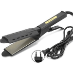 Ingrijire personala si Cosmetice - Aparate & accesorii ingrijire personala - Hair styling - Placi de indreptat parul - Placa de indreptat parul invelies ceramic 140 200grade Neagra AO 50021 - Infinity.ro