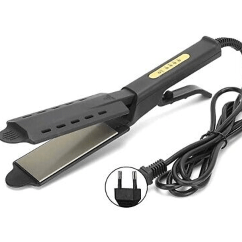 Ingrijire personala si Cosmetice - Aparate & accesorii ingrijire personala - Hair styling - Placi de indreptat parul - Placa de indreptat parul invelies ceramic 140 200grade Neagra AO 50021 - Infinity.ro