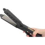 Ingrijire personala si Cosmetice - Aparate & accesorii ingrijire personala - Hair styling - Placi de indreptat parul - Placa de indreptat parul invelies ceramic 140 200grade Neagra AO 50021 - Infinity.ro