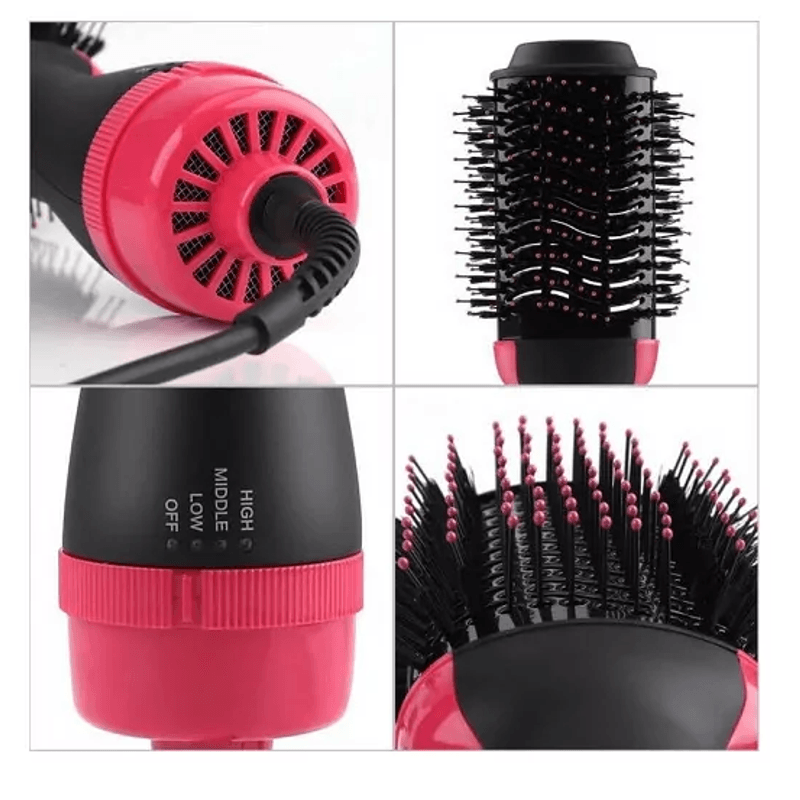 Ingrijire personala si Cosmetice - Aparate & accesorii ingrijire personala - Hair styling - Perii de par electrice - Perie electrica 3 in 1 profesionala Andowl Q M336 - Infinity.ro