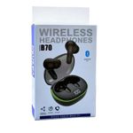 TV, Audio-Video si Foto - Portabile audio - Casti audio - Casti bluetooth B70 procentaj baterie digital - Infinity.ro