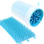 Petshop - Ingrijire si Igiena - Aparate de ingrijire - Alte aparate ingrijire animale - Pahar cu perii  MIC ALBASTRU pentru Curatarea si Dezinfectarea Labutelor Animalelor - Infinity.ro