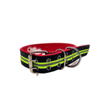 Petshop - Accesorii petshop - Zgarzi, lese si hamuri - Zgarzi - Zgarda (curea) pentru caini 80 cm fluorescenta POLICE DOG - Infinity.ro