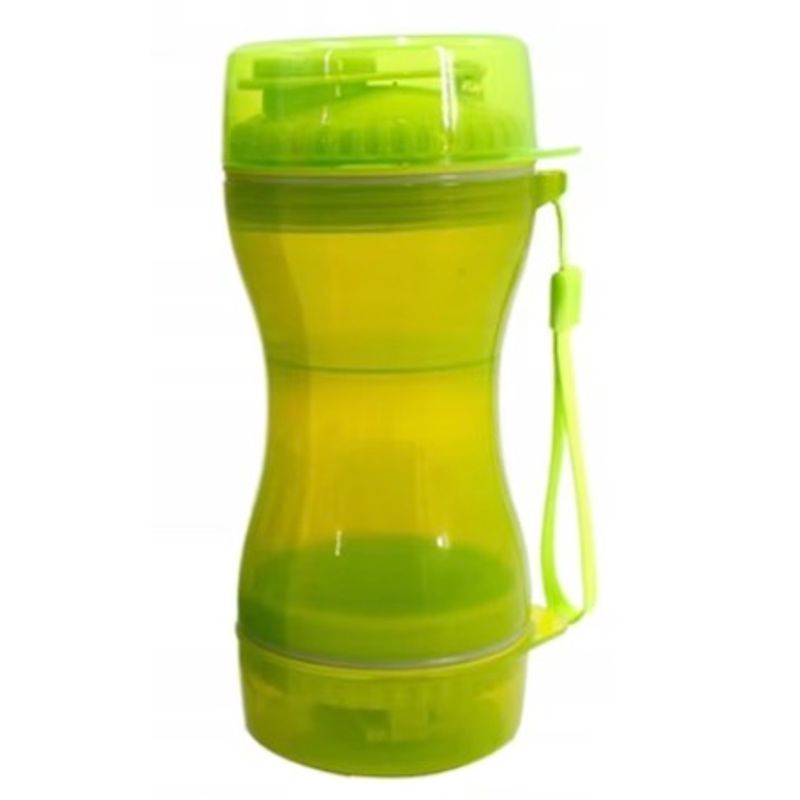 Petshop - Ingrijire si Igiena - Aparate de ingrijire - Alte aparate ingrijire animale - Sticla cu 3 in 1 pentru animale, Mancare si Apa, Plastic - Infinity.ro