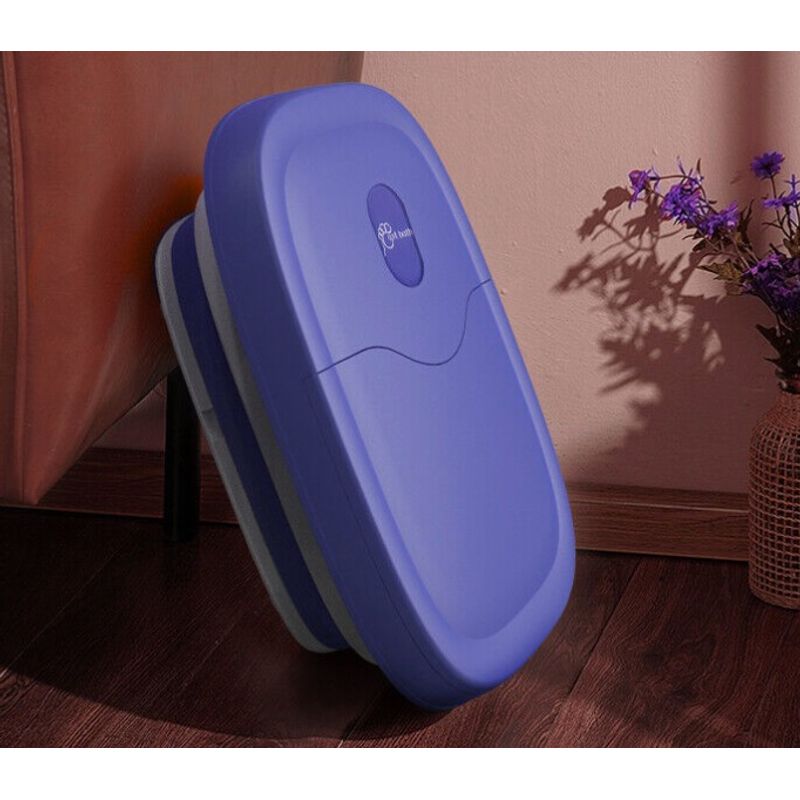 Ingrijire personala si Cosmetice - Sanatate si wellness - Articole wellness - Aparate si dispozitive de masaj - Cada pliabila cu masaj rotativ pentru picioare Mov - Infinity.ro