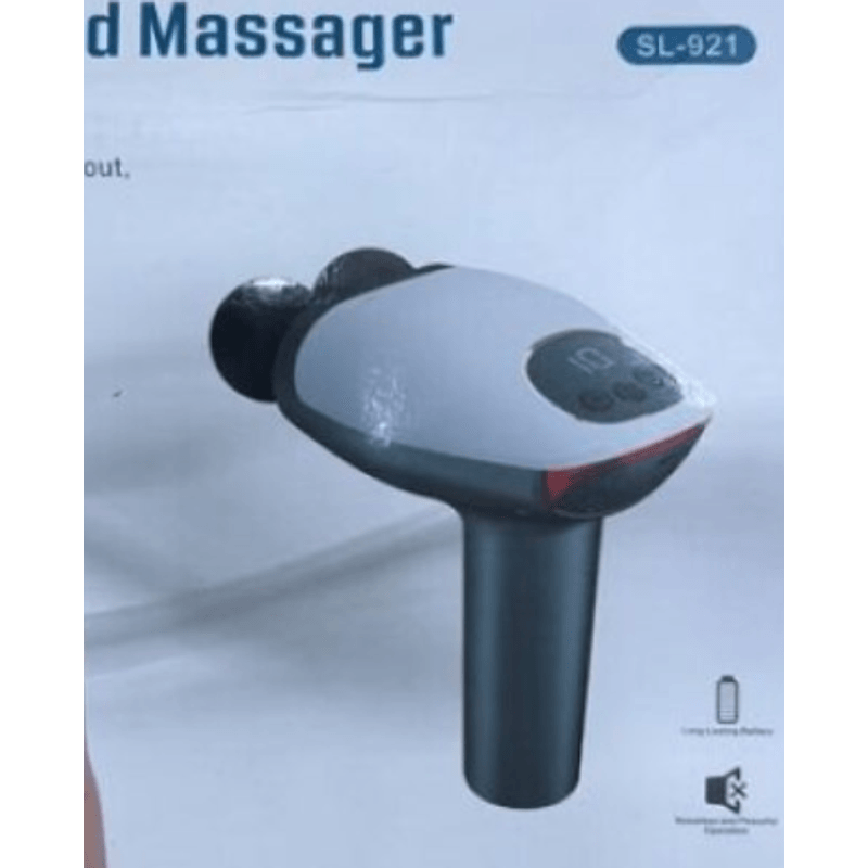 Ingrijire personala si Cosmetice - Sanatate si wellness - Articole wellness - Aparate si dispozitive de masaj - Aparat de masaj tip pistol cu doua capete SL 921 - Infinity.ro