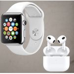 Laptop, Telefoane si Tablete - Wearables si gadgeturi - Wearables - Smartwatch-uri - Set Ceas Smartwatch Inteligent si casti wireless BARBATI - Infinity.ro