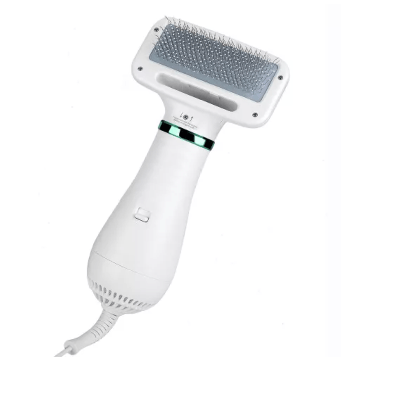 Petshop - Ingrijire si Igiena - Aparate de ingrijire - Alte aparate ingrijire animale - Perie 2 in 1 functie de uscator de par pentru animalele de companie - Infinity.ro