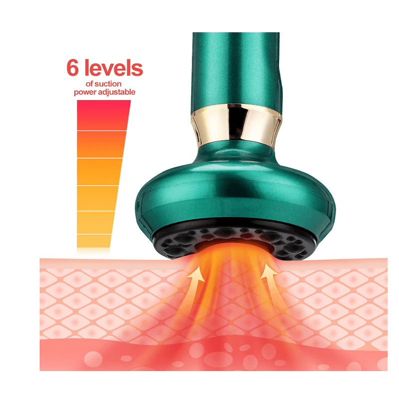 Ingrijire personala si Cosmetice - Sanatate si wellness - Articole wellness - Aparate si dispozitive de masaj - Aparat de masaj Pastsky Incarcare USB 8W Verde - Infinity.ro