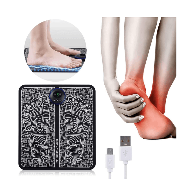 Ingrijire personala si Cosmetice - Sanatate si wellness - Articole wellness - Aparate si dispozitive de masaj - Covoras de masaj pentru picioare Pliabil 6 programe 10 niveluri de intensitate MonLove - Infinity.ro