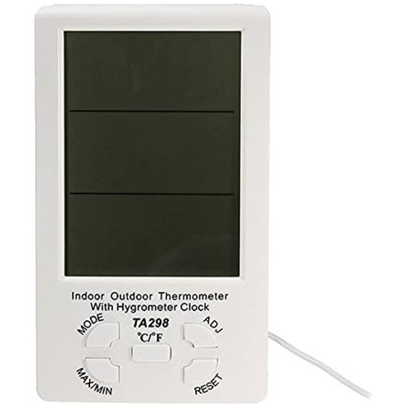 TV, Audio-Video si Foto - Optica, astronomie si metrologie - Meteorologie - Termometre Meteo - Termometru Multifunctional cu Ceas si Senzor de Umiditate TA298 - Infinity.ro