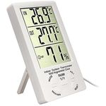 TV, Audio-Video si Foto - Optica, astronomie si metrologie - Meteorologie - Termometre Meteo - Termometru Multifunctional cu Ceas si Senzor de Umiditate TA298 - Infinity.ro