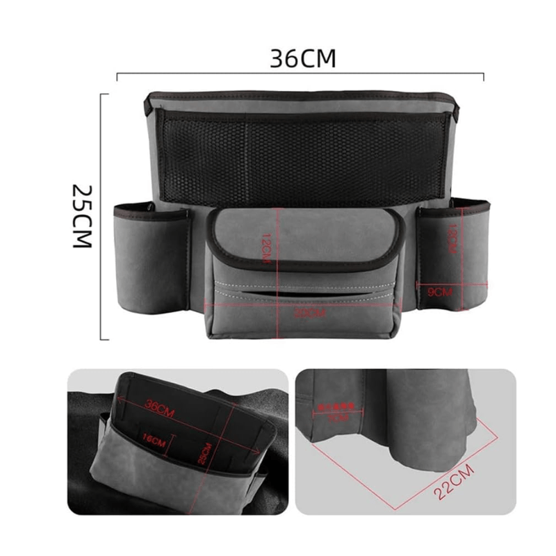 Auto si Moto - Intretinere auto - Huse auto - Geanta multifunctionala de depozitare pentru scaunul auto - Infinity.ro