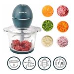 Electronice si Electrocasnice - Electrocasnice bucatarie - Mixere, tocatoare & roboti de bucatarie - Blendere si mini tocatoare - Tocator de carne si legume AO-78205 cu 4 lame - Infinity.ro