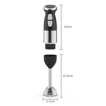 Electronice si Electrocasnice - Electrocasnice bucatarie - Mixere, tocatoare & roboti de bucatarie - Blendere si mini tocatoare - Blender de mana multifunctional cu doua trepte de viteza si doua lame din otel inoxidabil functie de mixare tocator 500W - Infinity.ro