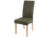 Casa si Gradina - Textile si covoare - Huse pentru mobilier - Set 6 huse pentru scaun model KHAKI simplu CC-96 - Infinity.ro