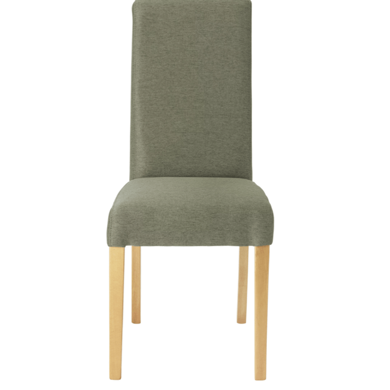 Casa si Gradina - Textile si covoare - Huse pentru mobilier - Set 6 huse pentru scaun model KHAKI simplu CC-96 - Infinity.ro