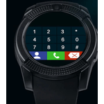 Laptop, Telefoane si Tablete - Wearables si gadgeturi - Wearables - Smartwatch-uri - Ceas Smartwatch V8 cu functie apelare SMS camera Bluetooth Android Negru - Infinity.ro