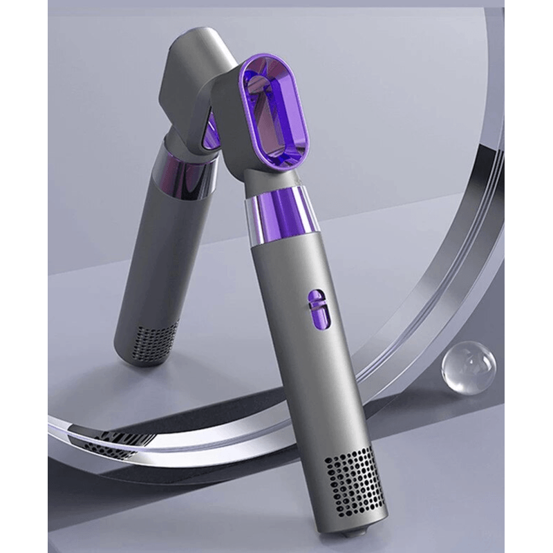 Ingrijire personala si Cosmetice - Aparate & accesorii ingrijire personala - Hair styling - Perii de par electrice - Perie de par cu aer cald Roz/Negru 3 capete de schimb - Infinity.ro