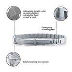 Petshop - Accesorii petshop - Zgarzi, lese si hamuri - Zgarzi - Zgarda anti purici si capuse pentru caini sau pisici de talie mica - Infinity.ro