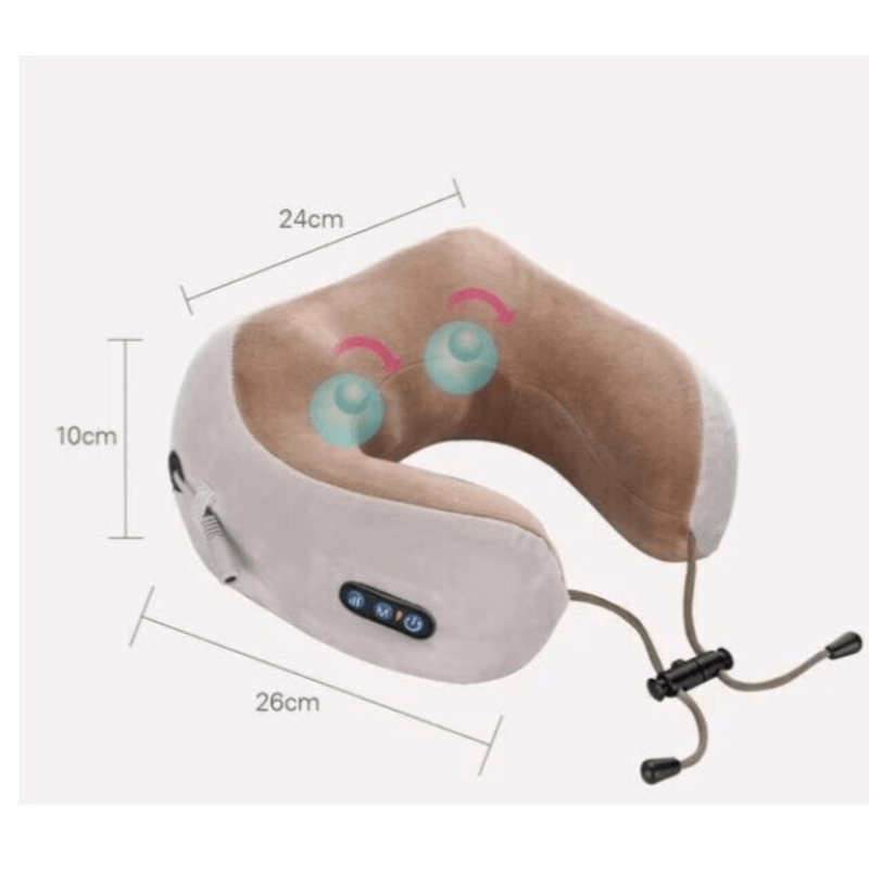 Ingrijire personala si Cosmetice - Sanatate si wellness - Articole wellness - Aparate si dispozitive de masaj - Perna electrica de Vibromasaj Confort si Relaxare in zona Cervicala Spuma cu memorie - Infinity.ro