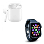 Laptop, Telefoane si Tablete - Wearables si gadgeturi - Wearables - Smartwatch-uri - Set Ceas smartwatch inteligent si casti stereo wireless - Infinity.ro