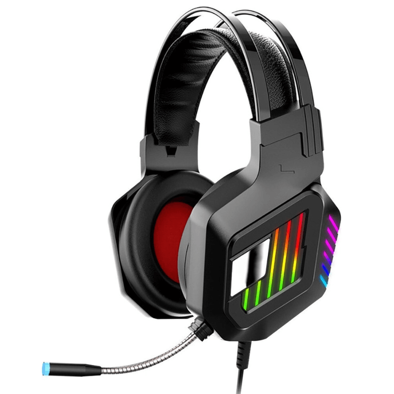 PC, gaming si accesorii - Gaming - Accesorii gaming - Controlere, Volane si Casti gaming - Casti Andowl Q E8 Over Ear Gaming cu conexiune 2x3,5mm / USB Negru - Infinity.ro
