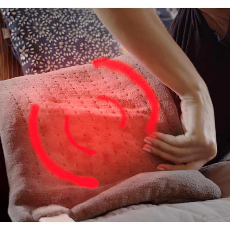 Ingrijire personala si Cosmetice - Sanatate si wellness - Articole wellness - Aparate si dispozitive de masaj - Patura electrica multifunctionala de incalzire si masaj gri - Infinity.ro