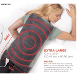 Ingrijire personala si Cosmetice - Sanatate si wellness - Articole wellness - Aparate si dispozitive de masaj - Patura electrica multifunctionala de incalzire si masaj gri - Infinity.ro