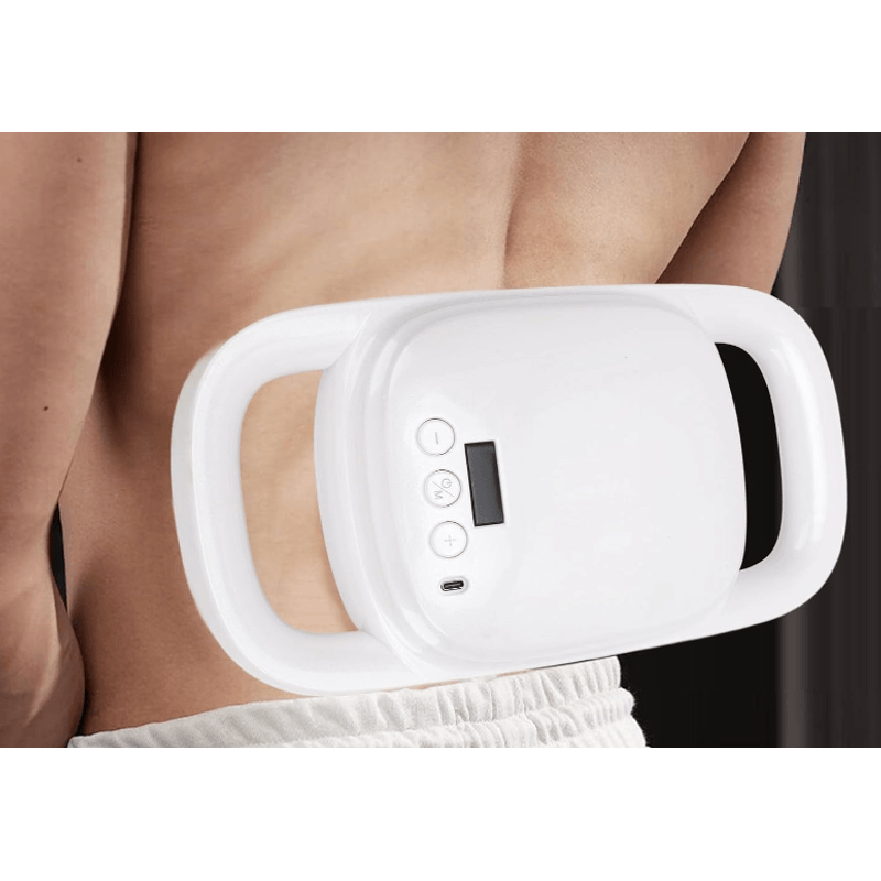 Ingrijire personala si Cosmetice - Sanatate si wellness - Articole wellness - Aparate si dispozitive de masaj - Aparat de masaj S2 cu 4 capete puternice afisaj LCD si manere ergonomice - Infinity.ro