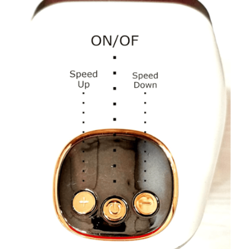 Ingrijire personala si Cosmetice - Sanatate si wellness - Articole wellness - Aparate si dispozitive de masaj - Aparat de masaj Gun SL 921 cu 4 capete interschimbabile si Cap dublu - Infinity.ro