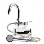 Casa si Gradina - Sanitare - Chiuveta bucatarie si accesorii - Baterii bucatarie - Robinet Electric Cap DUS prindere pe Perete Z - Infinity.ro