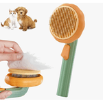 Petshop - Ingrijire si Igiena - Produse uz extern - Perii si manusi - Perie pentru parul animalelor de companie cu buton pentru o curatare usoara - Infinity.ro