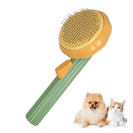 Petshop - Ingrijire si Igiena - Produse uz extern - Perii si manusi - Perie pentru parul animalelor de companie cu buton pentru o curatare usoara - Infinity.ro