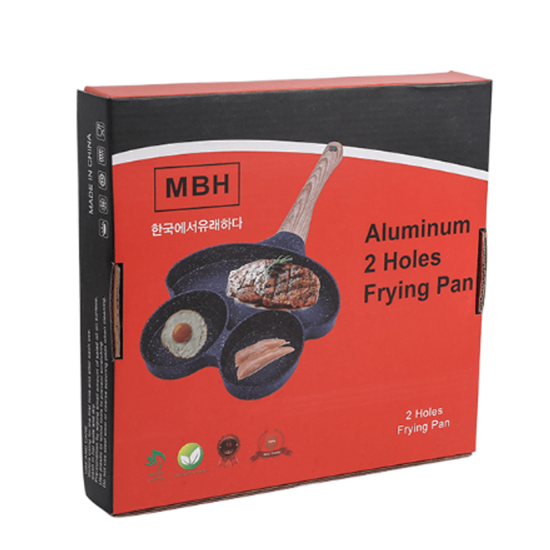 Casa si Gradina - Bucatarie si vesela - Vase pentru gatit - Tigai si seturi - Tigaie antiaderenta cu 3 compartimente rotunde - Infinity.ro