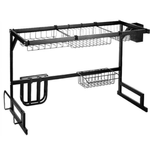Casa si Gradina - Bucatarie si vesela - Organizare si depozitare bucatarie - Suporturi tacamuri si vase - Organizator pentru uscat vasele 85 CM - Infinity.ro