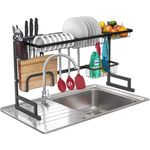 Casa si Gradina - Bucatarie si vesela - Organizare si depozitare bucatarie - Suporturi tacamuri si vase - Organizator pentru uscat vasele 85 CM - Infinity.ro