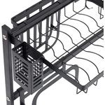 Casa si Gradina - Bucatarie si vesela - Organizare si depozitare bucatarie - Suporturi tacamuri si vase - Organizator pentru uscat vasele 85 CM - Infinity.ro