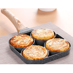 Casa si Gradina - Bucatarie si vesela - Vase pentru gatit - Tigai si seturi - Tigaie antiaderenta cu 4 compartimente in forma de cerc - Infinity.ro