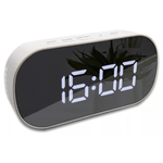 Casa si Gradina - Decoratiuni - Ceasuri - Ceas electronic A118 design modern afisaj LCD alb - Infinity.ro