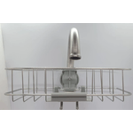 Casa si Gradina - Sanitare - Instalatii hidro - Robineti - Organizator pentru chiuveta cu prindere pe robinet, otel inoxidabil - Infinity.ro